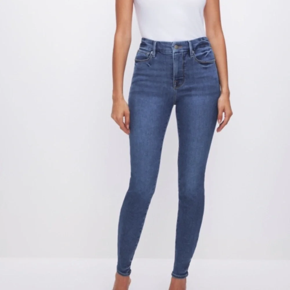 Good American Good Legs Skinny Jeans Light Blue (124) RN#151301 Size 0/25 - Picture 1 of 11